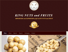 Tablet Screenshot of kingnutfruit.com